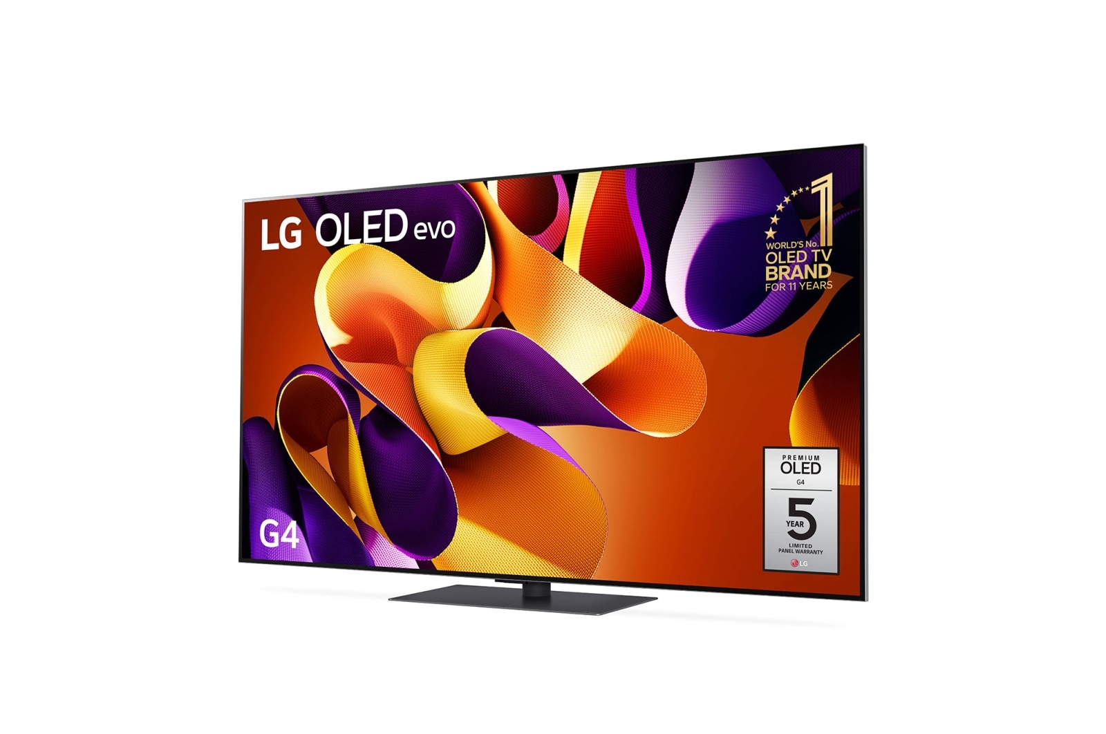 LG 65 Inch LG OLED evo AI G4 4K Smart TV 2024, OLED65G46LA