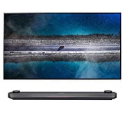 Front view of 77&#34; LG SIGNATURE Wallpaper OLED TV- W9 OLED77W9PTA