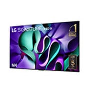 LG True Wireless TV 97 inch LG SIGNATURE OLED M4 with 4K 120Hz Video & Audio Transfer , OLED97M46LA