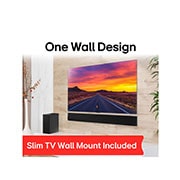 LG True Wireless TV 97 inch LG SIGNATURE OLED M4 with 4K 120Hz Video & Audio Transfer , OLED97M46LA