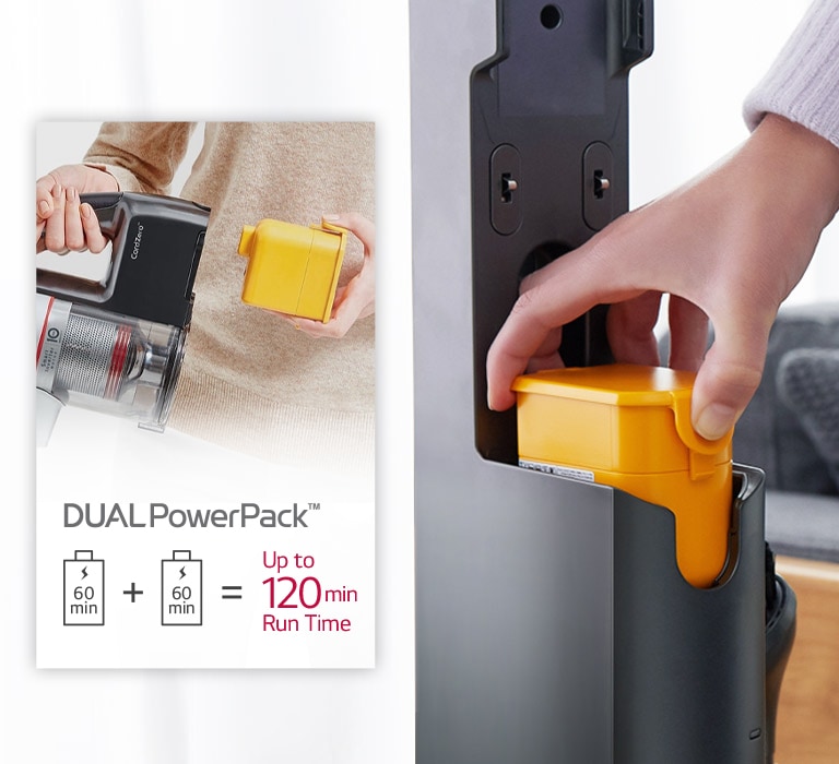 Clean and Charge at the Same Time