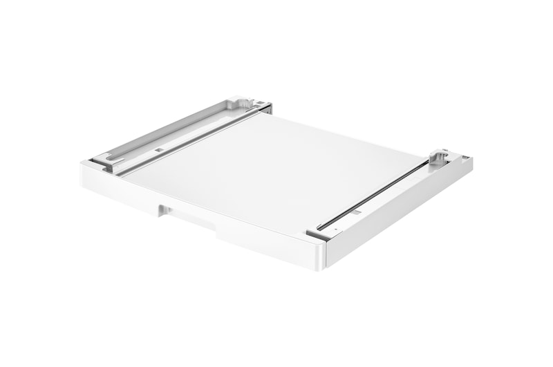 LG Washer+Dryer Stacking Kit w shelf - White, STKIT-WH