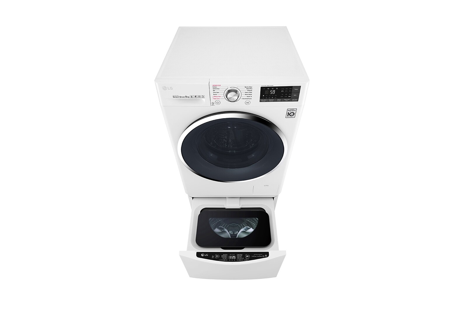 LG 11kg Total Washing Load TWINWash® System including LG MiniWasher, TWIN171409V