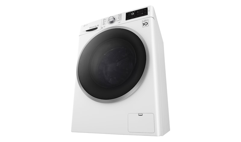LG 7kg Front Load Washing Machine with 6 Motion Direct Drive, WD1207NCW