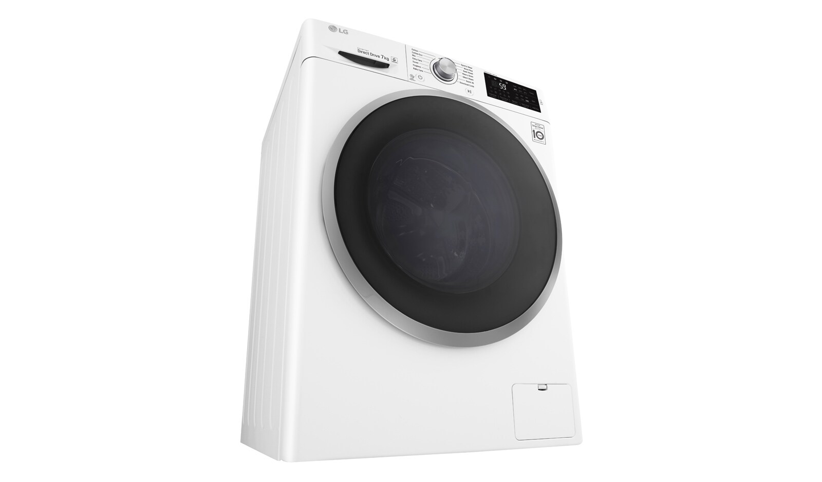 LG 7kg Front Load Washing Machine with 6 Motion Direct Drive, WD1207NCW