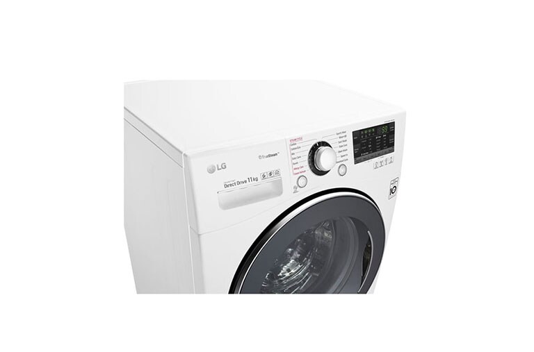 LG 11kg Front Load Washing Machine  with TrueSteam®, WD1411SBW