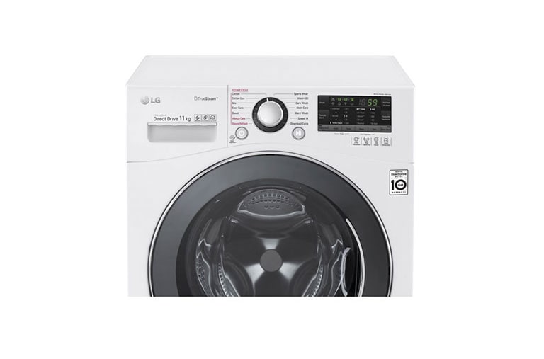 LG 11kg Front Load Washing Machine  with TrueSteam®, WD1411SBW