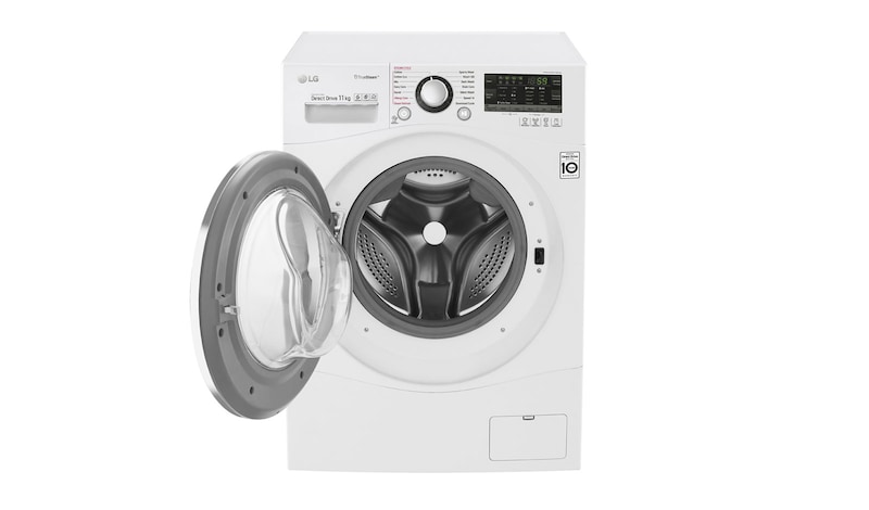 LG 11kg Front Load Washing Machine with TrueSteam®, WD1411SBW