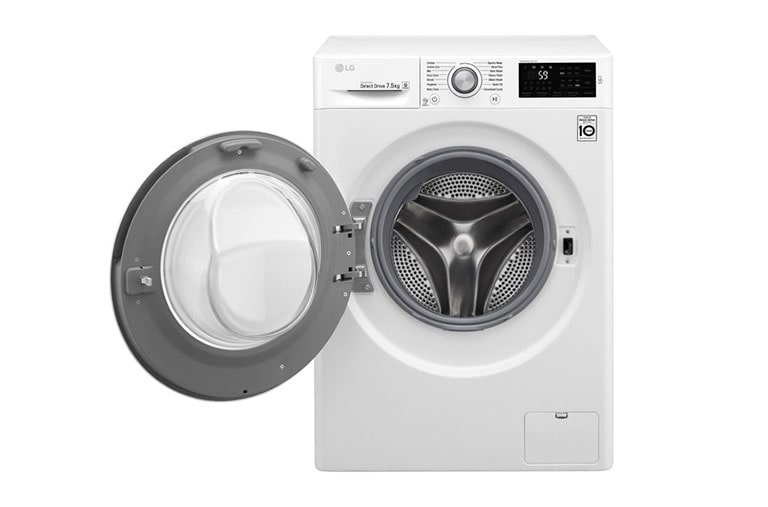 LG 7.5kg Front Load Washing Machine with 6 Motion Direct Drive, WD1475NCW