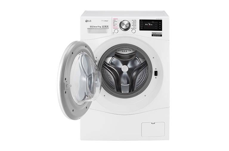 LG 11kg Centum™ Front Load Washer with Inverter Direct Drive Motor, WD1611SMW2