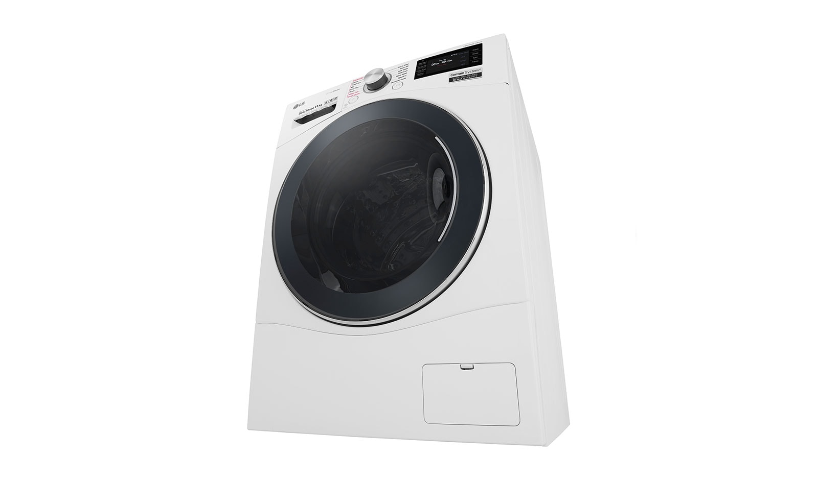LG 11kg Centum™ Front Load Washer with Inverter Direct Drive Motor, WD1611SMW2