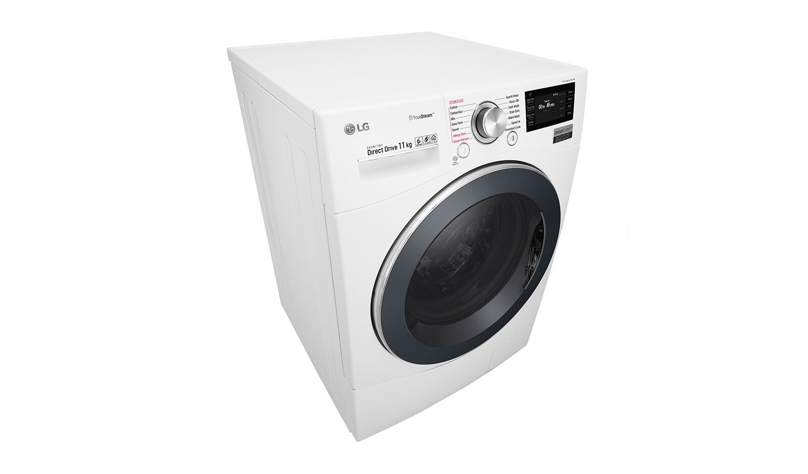 LG 11kg Centum™ Front Load Washer with Inverter Direct Drive Motor, WD1611SMW2