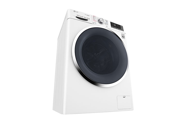 LG 9kg/5kg Front Load Washer Dryer Combo with TrueSteam®, WDC1409HCW
