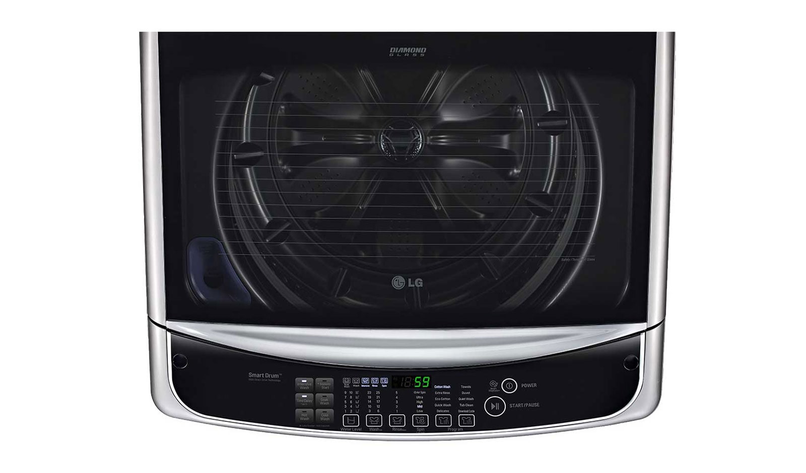 LG 10kg Top Load Washing Machine with 6 Motion Direct Drive & Smart THINQ™, WTG1032VF