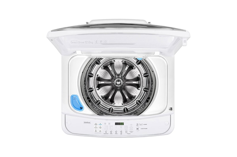 LG 12kg Top Load Washing Machine with TurboClean3D™, WTG1234WF