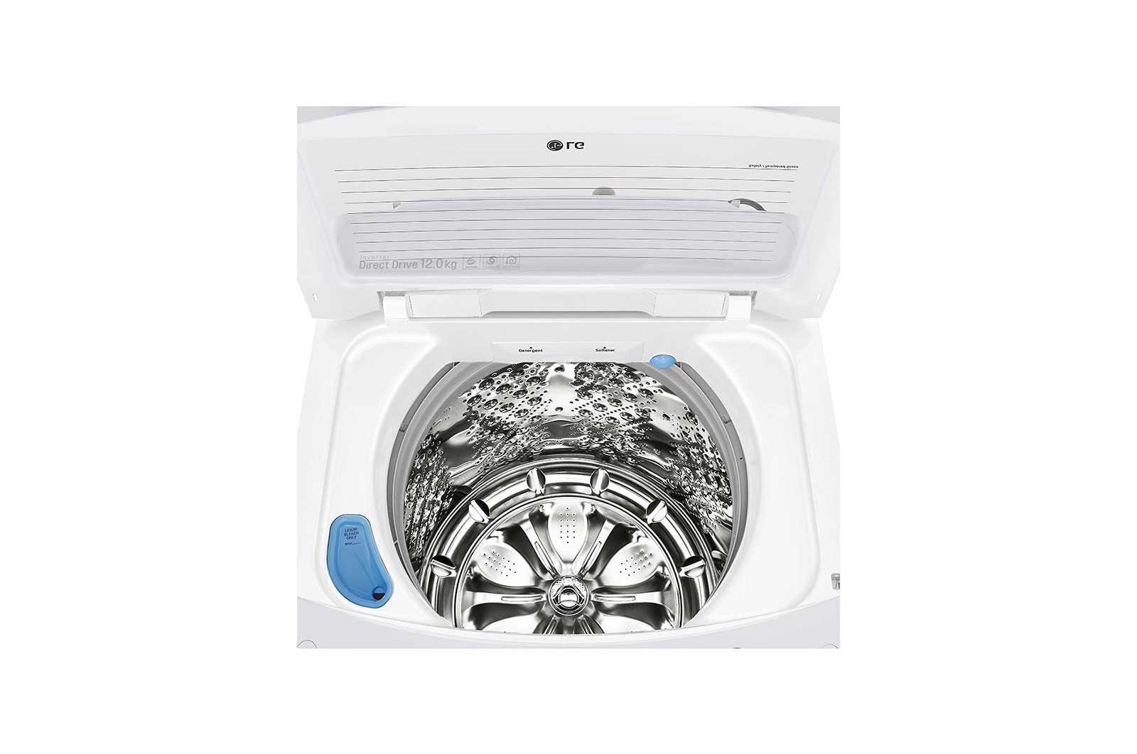 LG 12kg Top Load Washing Machine with TurboClean3D™, WTG1234WF