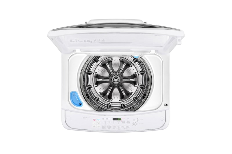 LG 14kg Top Load Washing Machine with TurboClean3D™, WTG1434WHF