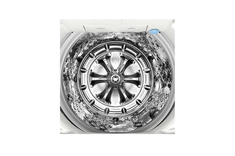 LG 14kg Top Load Washing Machine with TurboClean3D™, WTG1434WHF
