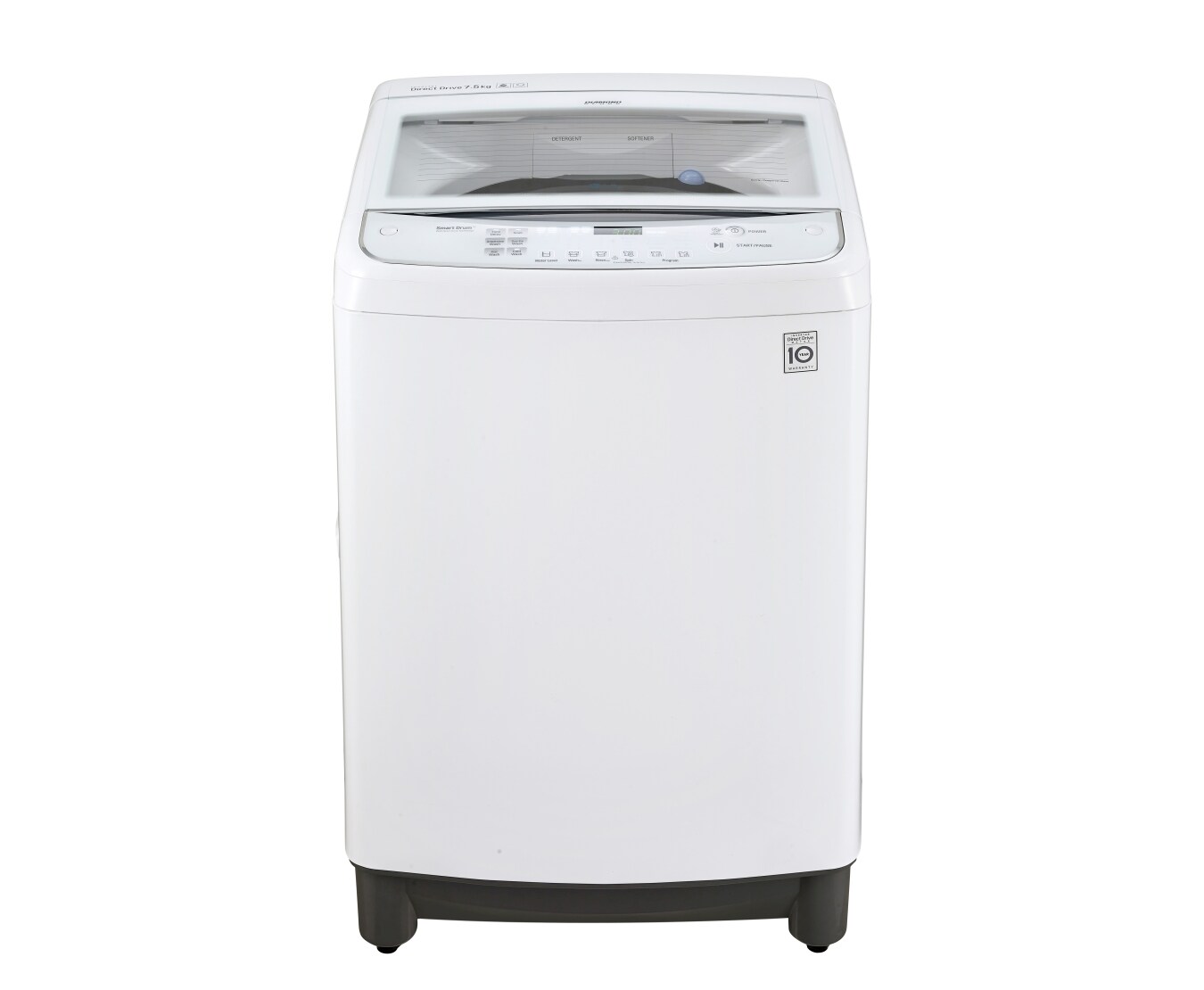 Front view of 7.5kg Direct Drive Washing Machine WTG7532W