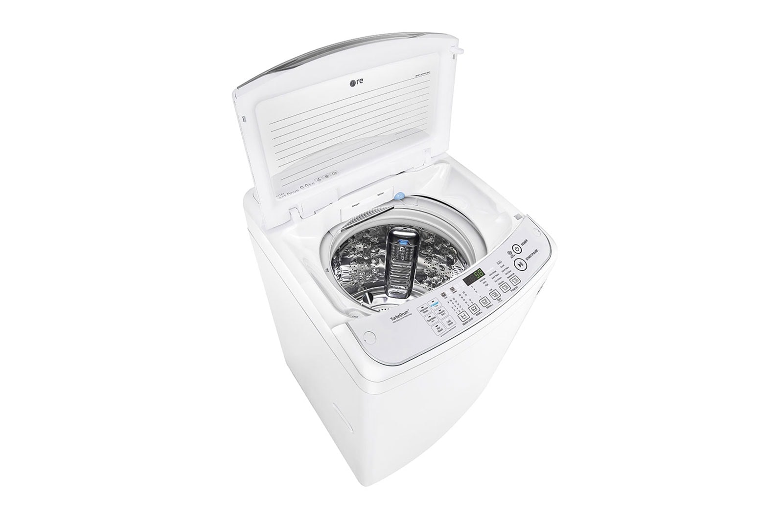 LG 9kg Top Load Washing Machine with TurboClean3D™, WTG9034WF