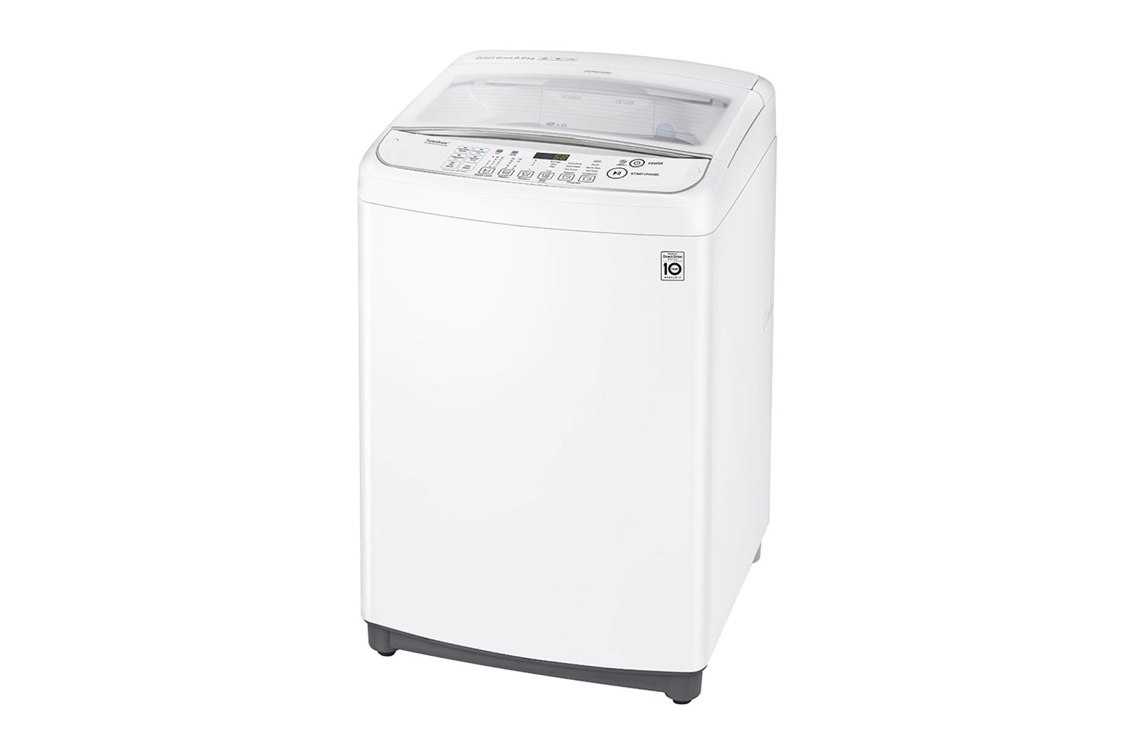 LG 9kg Top Load Washing Machine with TurboClean3D™, WTG9034WF