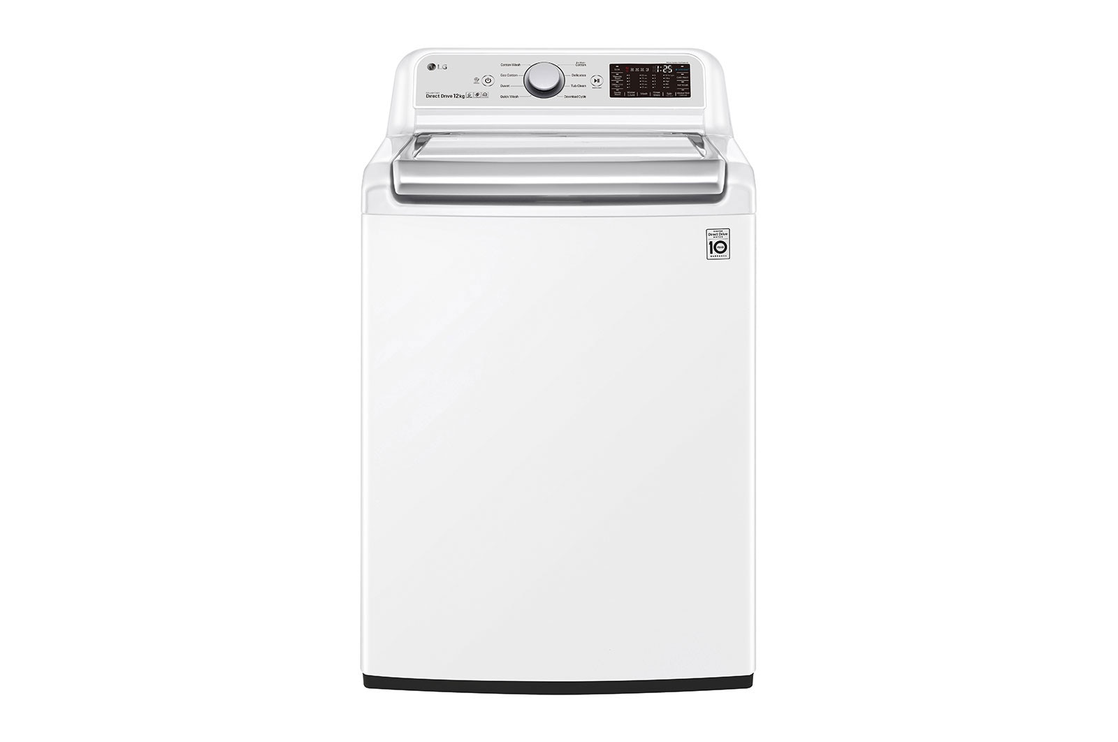 LG 12kg Top Load Washing Machine with TurboClean3D™, WTR1234WF