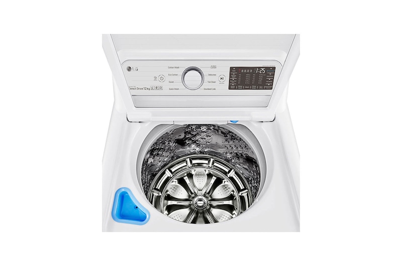 LG 12kg Top Load Washing Machine with TurboClean3D™, WTR1234WF