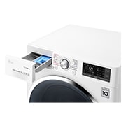 LG 9kg/5kg Front Load Washer Dryer Combo with True Steam®, WTW1409HCW