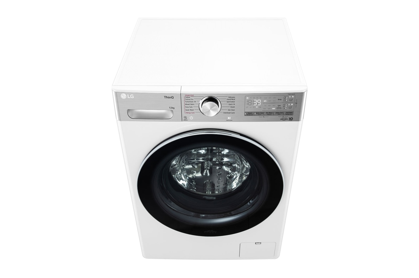 LG 12kg Series 10 Front Load Washing Machine with ezDispense<sup>®</sup> + Turbo Clean 360®, WV10-1412W