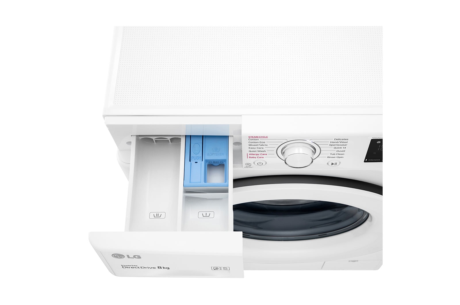 LG 8kg Front Load Washer - 6 Motion Direct Drive, WV3-1208W