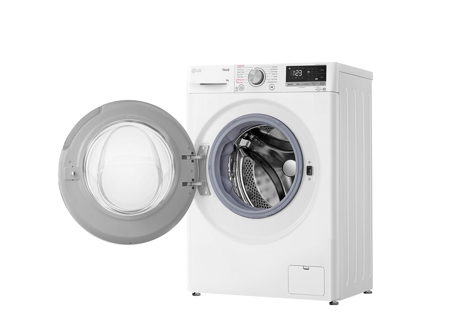 LG 8kg Series 5 Slim Front Load Washer - Steam, WV5-1208W