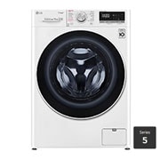 Front view of 7.5kg Front Load Washing Machine with Steam WV5-1275W