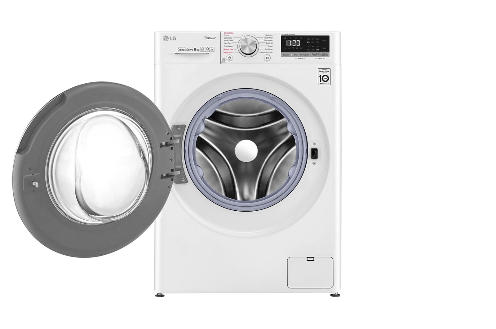 LG 9kg Front Load Washing Machine with Steam, WV5-1409W