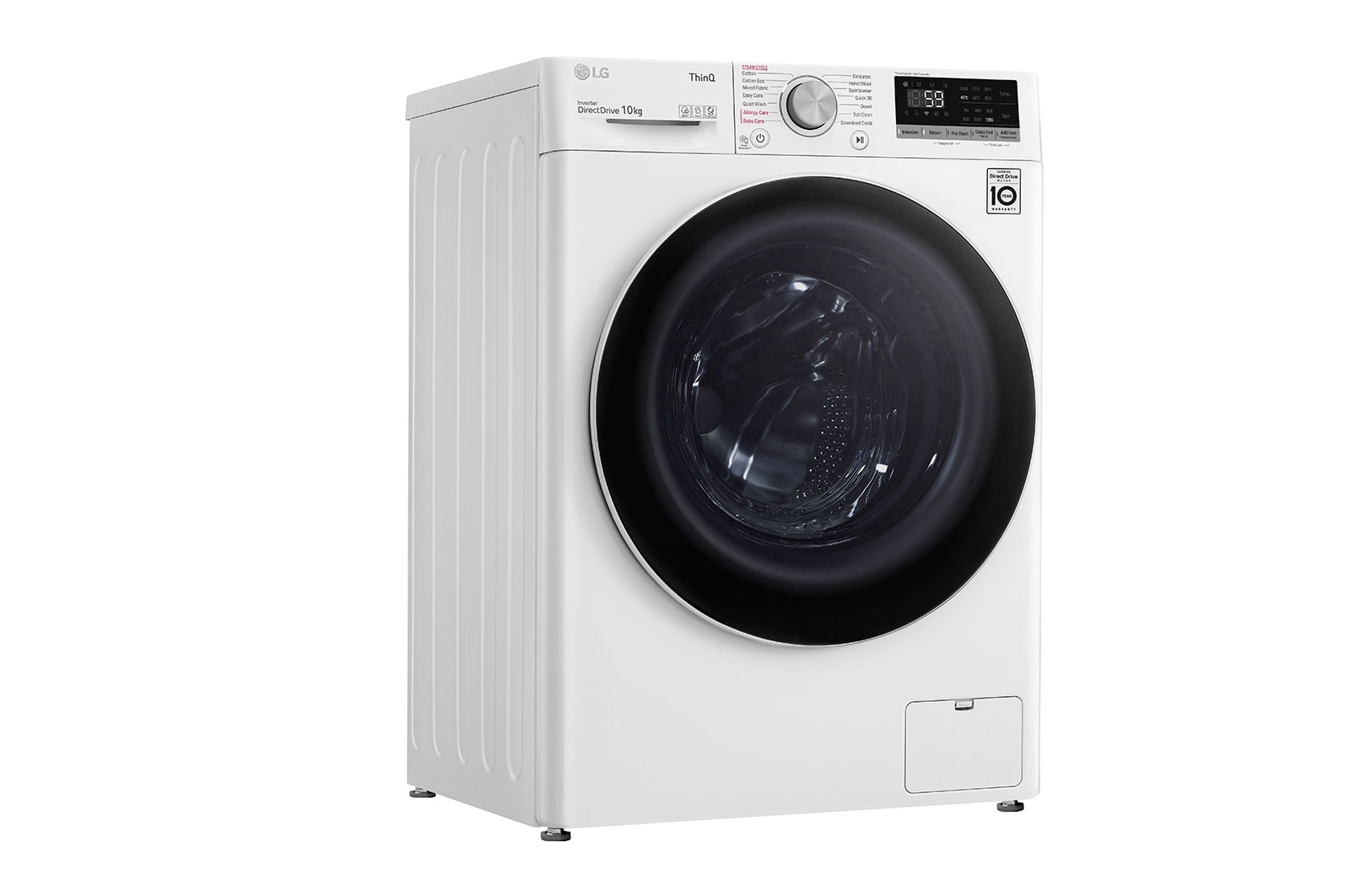 LG 10kg Front Load Washing Machine with Steam, WV5-1410W