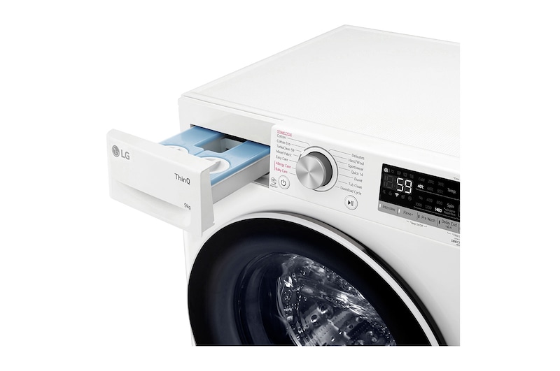 LG 9kg Series 6 Front Load Washer -  ezDispense®, WV6-1409W