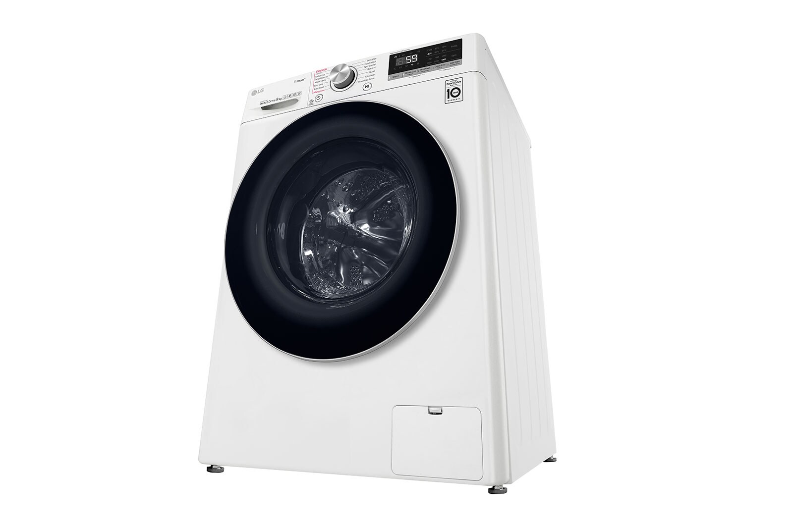 LG 9kg Front Load Washing Machine with Steam+, WV7-1409W