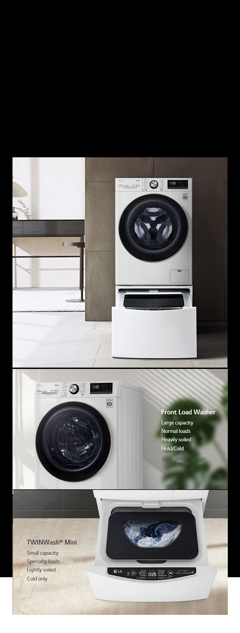 TWINWash® Compatible