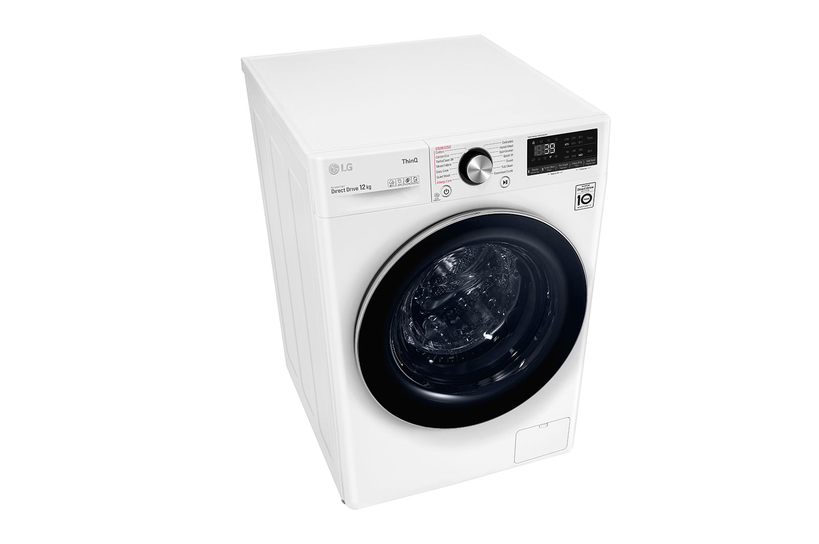 LG 12kg Front Load Washing Machine with Steam+, WV9-1412W