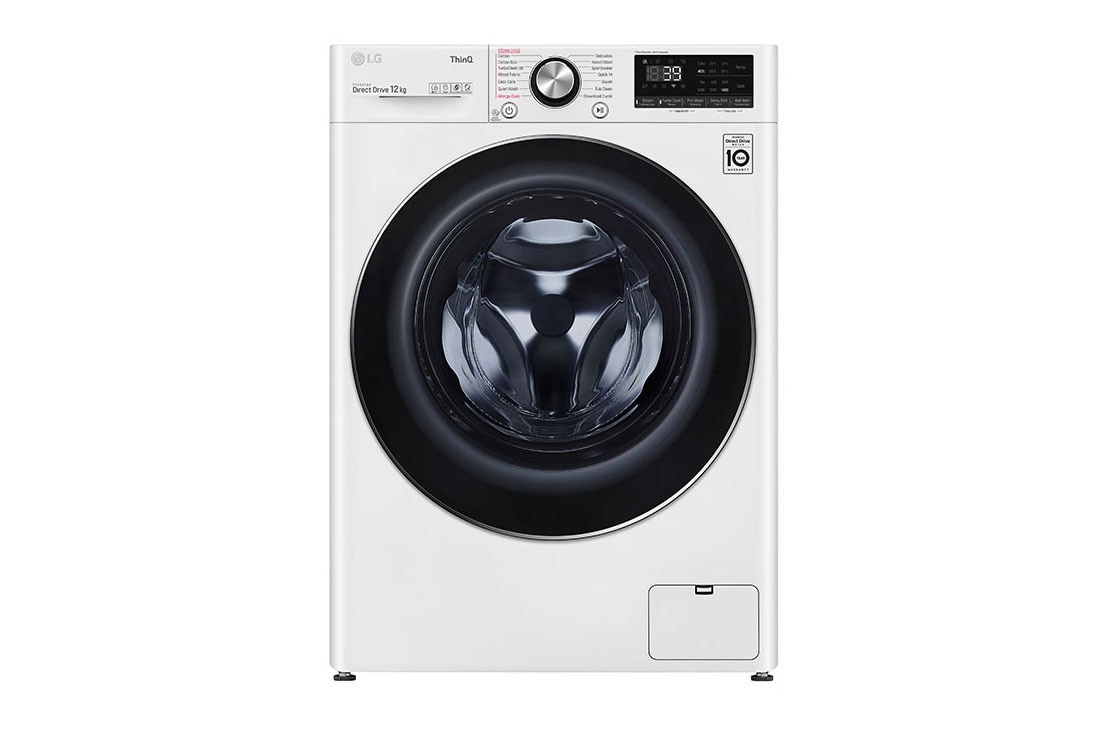 12kg Front Load Washing Machine with Steam WV9 1412W LG NZ