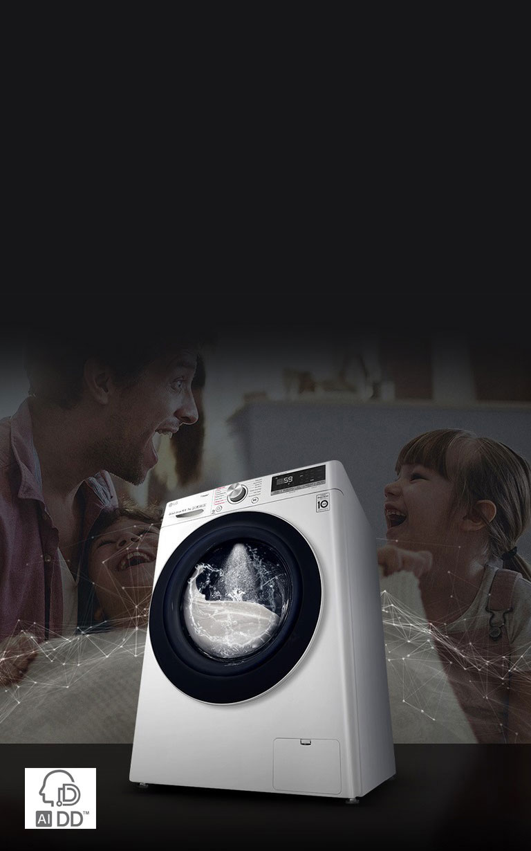 9kg 5kg Front Load Washer Dryer Combo with Steam WVC5 1409W LG NZ