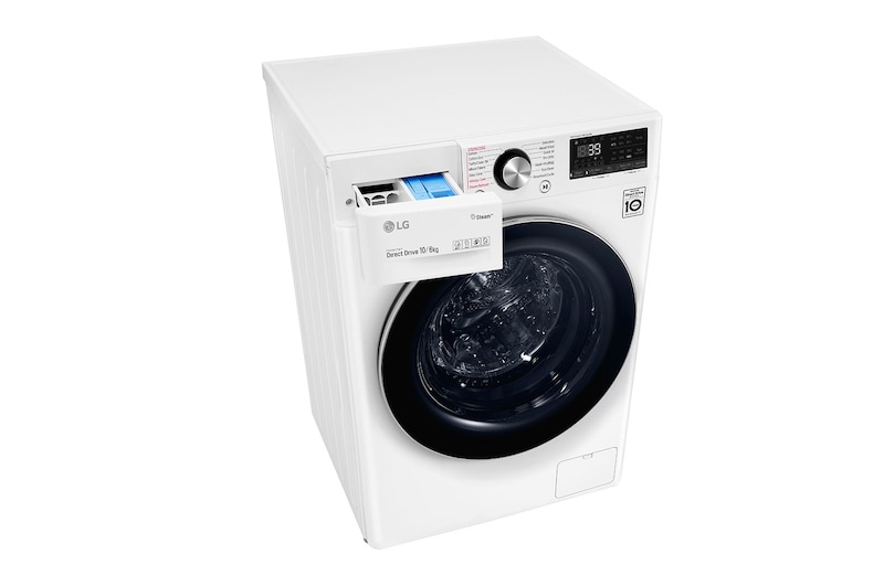 LG 10kg/6kg Series 9 Washer Dryer Combo - Steam, WVC9-1410W
