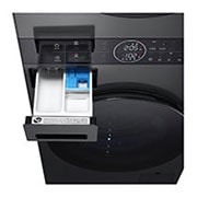 LG 12/9kg WashTower™ Stacked Washer Dryer Black, WWT-1209B