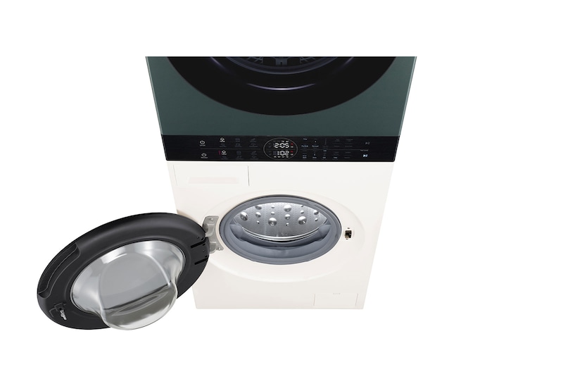 LG 12/9kg WashTower™ Stacked Washer Dryer Green/Beige, WWT-1209FGB