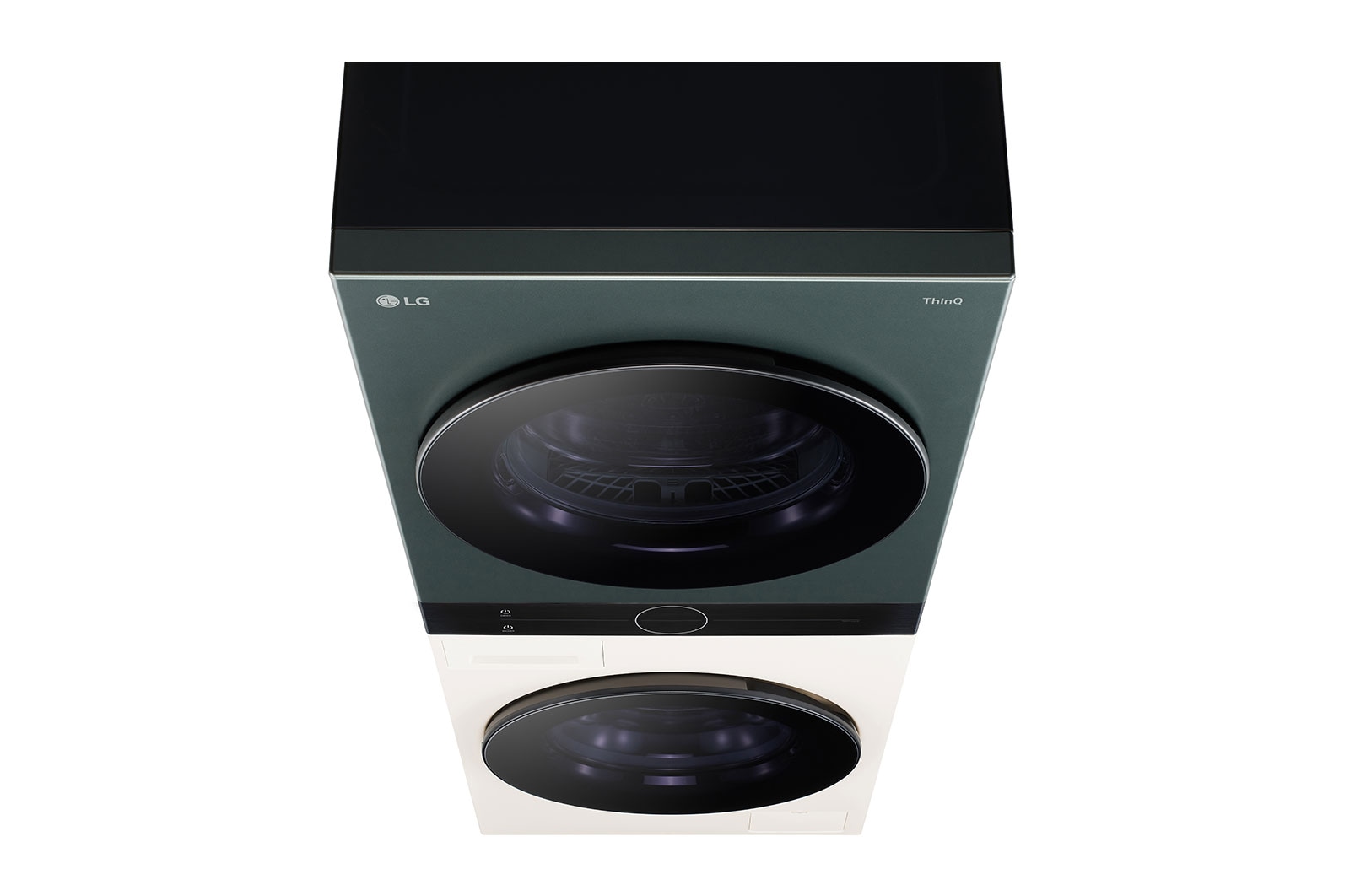 LG 12/9kg WashTower™ Stacked Washer Dryer Green/Beige, WWT-1209FGB