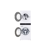 LG 17kg WashTower™ Stacked Washer Dryer White, WWT-1710W