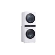 LG 17kg WashTower™ Stacked Washer Dryer White, WWT-1710W