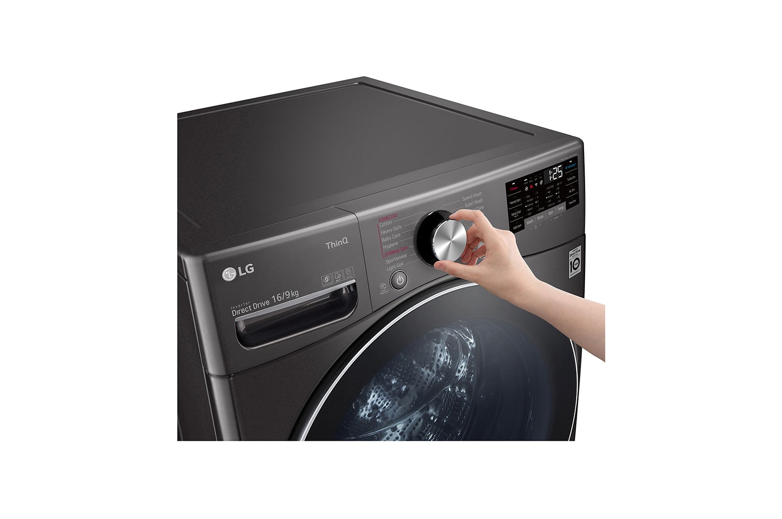 LG 16kg/9kg XL Washer Dryer Combo - Steam+, WXLC-1116B