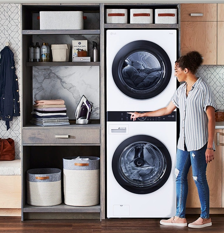 LG WashTower The Intelligent All In One Stacked Washer Dryer WWT 1710W LG NZ