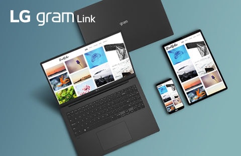 LG gram Link-connect with various devices-iOS-Android.