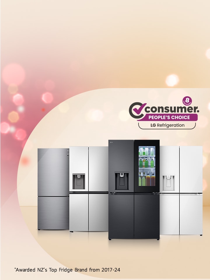New Zealand’s Top Fridge Brand 8 Years Running*
